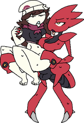 Jaiden and Scizor comm