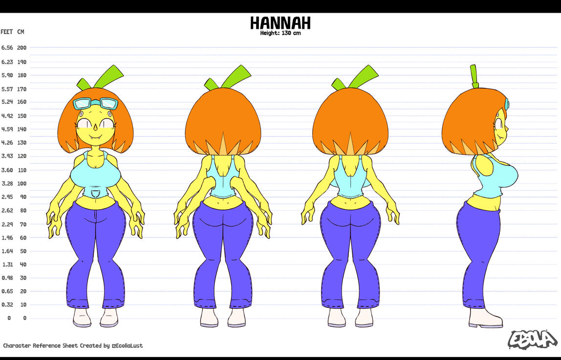 Hannah SFW Ref Hannah SFW Ref
